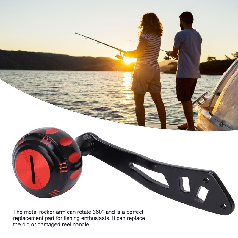 Fishing Reel Handle Metal Power Handle Knob Grip Replacement with