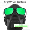 Mryok+ Polarized Replacement Lenses for Oakley Mainlink OO9264-57mm - Emerald