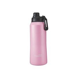 made by Fressko | Core Wide Mouth Insulated Stainless Steel Water Bottle- Bubblegum | with Sip Lid | 34oz 1L |BPA-Free | Leak Proof Lid