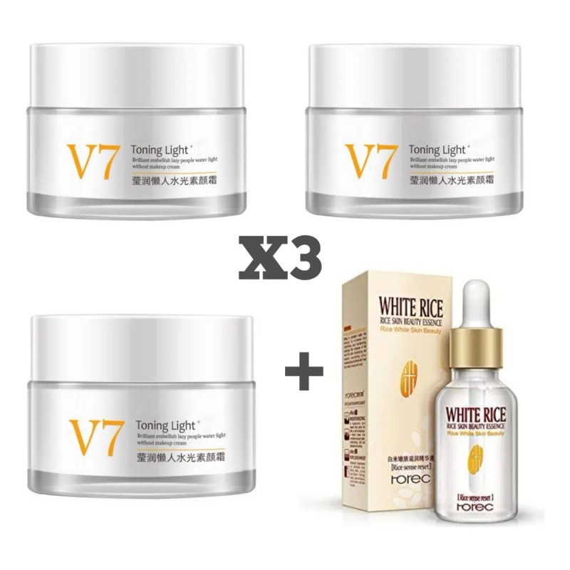 Crema Hidratante Facial Eurpattract Toning Light 50ml Hipoalergénica