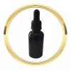 Envases Mart Mexico Frasco Negro Con Gotero 20 Ml Bulbo Negro ( 100 Piezas)