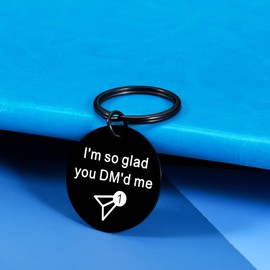 SYGUNAR Anniversary Boyfriends Girlfriends Gifts Valentine's Day Keychain for Him Birthday Valentine for Wife Husband Christmas Stocking Stuffers