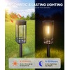 Solar Pathway Lights Outdoor,Bright Solar Lights for Outside, Waterproof Auto