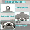 Bottle Opener Wall Mounted, 4 Pcs Rustic Wall Mounted Bottle