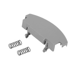 TUCKBOLD 3B0868445 Car Armrest Cover Latch Clip Center Console Lid Catch Replacement for VW Polo 2015-2018 Gray Automotive Parts