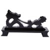 QANYEGN Chinese Dragon Shaped Wooden Sword Holder, Samurai Sword Katana