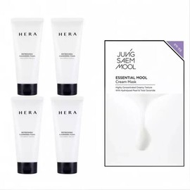 UnKnown Hera Refreshing Cleansing Foam 200g (4 pieces of 50g) + 1 mask pack / 헤라 리프레싱 클렌징 폼 200g(50g 4개)+마스크팩 1매