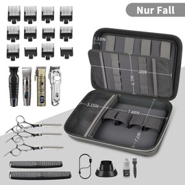 Boobowl Hair Clipper Bag, black gold