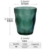 JOYSIP Unbreakable Multicolor Tumbler Beverage Cups, Stackable Frosted Plastic Drinking