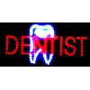 Unbranded/Generic Ultra Bright LED Neon Light Animated DENTAL DENTIST Open Sign B07