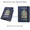 WALNEW RFID Blocking Passport Holder Wallet Cover Case