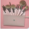 Bonita Cosméticos Brochas Maquillaje Profesional Rostro Y Ojos Rosa 11