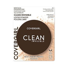 Clean Invisible Loose Powder - 110 Translucent Light by CoverGirl for Women - 0.63 oz Powder