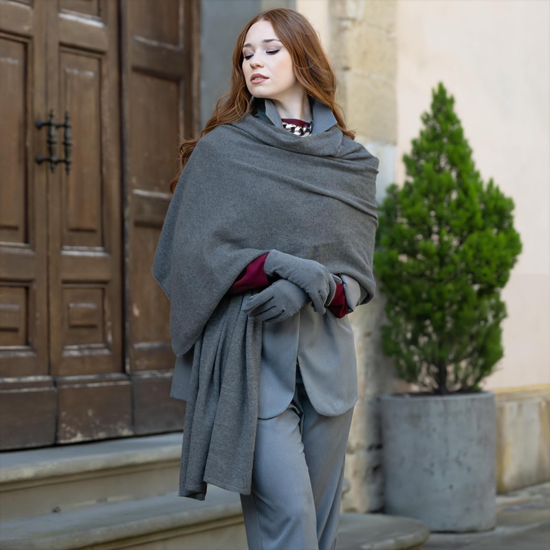 MAPIMANIA - Cashmere Stole for Women Winter Made in Italy