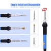 79PCS Burning Tool Kit Professional Pyrography Pen Soldering Iron Set