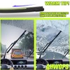 AHWOPS Front Wiper and Rear Wiper Blade Replacement for 2021-2023