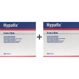 Hypafix Dressing Fixation Tape 5cm x 10m x 2 Rolls