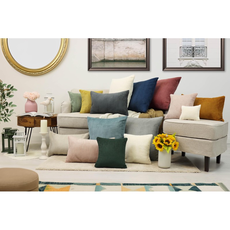 Amilian Set of 2 cushion covers, 50 x 50 cm,