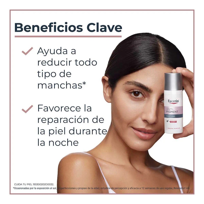Eucerin Anti Pigment Crema Facial Noche Antimanchas Todo Tipo Piel