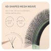 ANNAFRIS Eyelash Extension 2Tips 3D WW Lash Extension 0.07 C