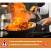 Webake Cast Iron Handle Cover, Silicone Hot Handle Cover Holder
