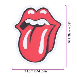 Car and Motorcycle Sticker Fashion Tongue Design (A-Size Sticker)