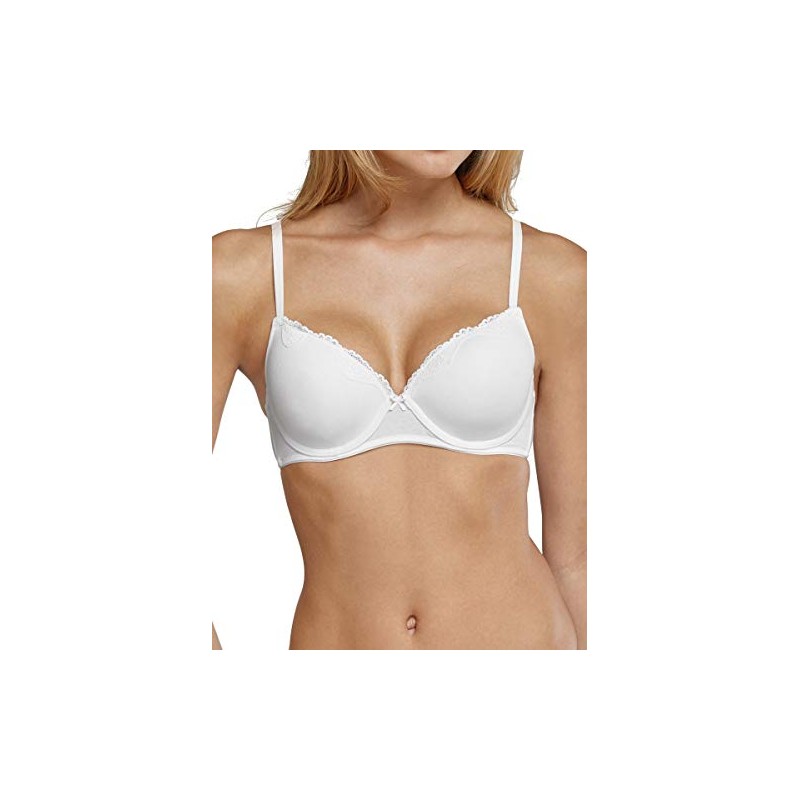 Schiesser Women's Underwired Cup Bra (Bügel-bh mit Schale) - White