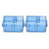 Acouto 2 Count Rectangular Plastic Storage Box for RC Receiver,
