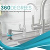 Metpure Built in Soap Dispenser for Kitchen Sink, Stainless Steel