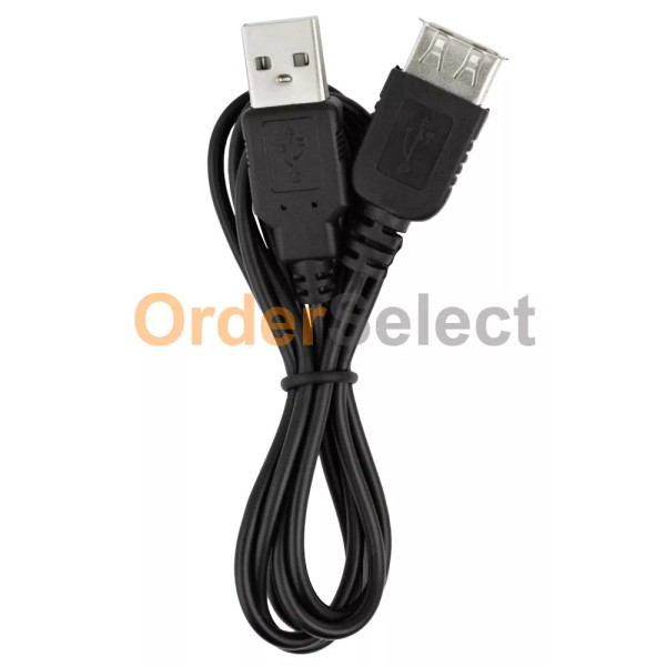 Fenzer 3ft USB 2.0 Male to Female Extension Data Charger
