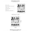 KADS Nail Stamping Plate Nature Template Image Design Plates for
