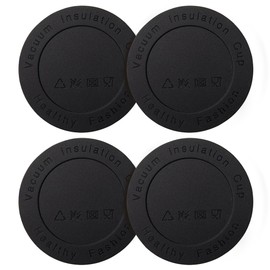 Bluwing Silicone Bottom Protectors for YETI Rambler Bottle 46 oz, Protective Anti-Slip Rubber Bottom for Mugs and Other Bottles with a Bottom Diameter of 3.22" 82 mm（4 Pack）