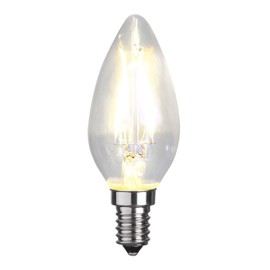 Star 351 A + +, 2.6 Watts E14 LED Bulb, Plastic, Clear, 3.5 x 9.8 x 3.5 cm