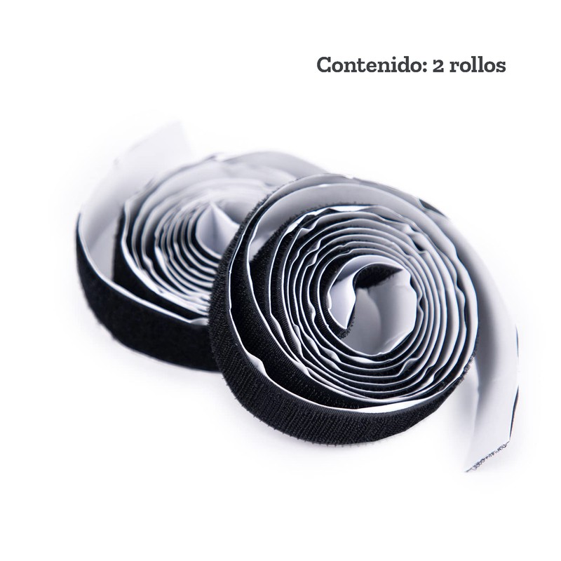Barrilito Cinta de Montaje Negra. Caja c/2 Rollos 8352CMN
