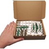 SKIR'CO (20 pcs) Double Pipe Clips, Plastic Clamps for 20-22