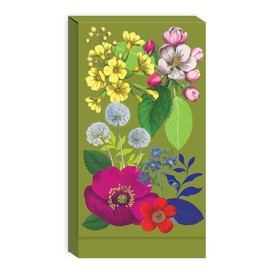 Punch Studio Vintage Floral Tall Notepad (52813)