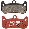 GALFER Formula Cura 4 Advanced Bicycle Brake Pads, Semi-metal, Red,