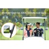 10L0L Golf Cart Side Mirrors with Blind Spot Mirrors, Universal