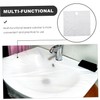 FOMIYES Bathroom Drain Hair Catcher Sheet 20pcs Beard Hair Catchers