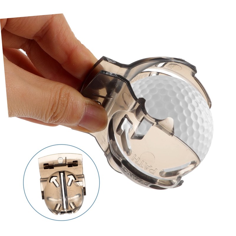 Mipcase 1Set Golf Ball Alignment Tool Reusable Ball Marker Liner
