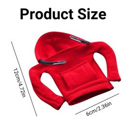 Shift Knob Hoodie Cover for Car,Car Gear Handle Cover Gear Handle Decoration Knob Hoodie Cover, Manual or Automatic Gear Shifter Dustproof Protector,Car Decorative Supplies