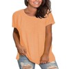 Plus Size Summer T Shirts Women Tops Short Sleeve Round