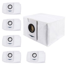 BBT DEEBOT X1 OMNI Paper Pack T20 OMNI Replacement Paper Pack D-DB03-0003 Garbage Bag T10 OMNI Trash Pack DDB030003 Dust Pack Replacement Paper Pack Replacement Consumables Supplies 6 Pack
