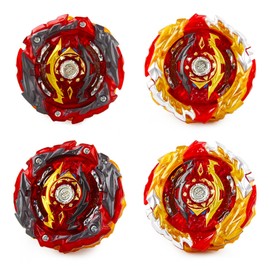 mlywd Bey Burst Turbo Blade Set, Bey Metal Fusion Blade with Starter, Battle Spinner Gift for Christmas, Birthday, Toy for Children from 6 Years, Gift for Children, B-172