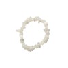 VIE Naturals Gemstone Chip Stretch Bracelet, White Agate, One