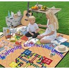 Picnic Blankets Outdoor Game Blanket 80''x80'' Extra Large Beach Blanket