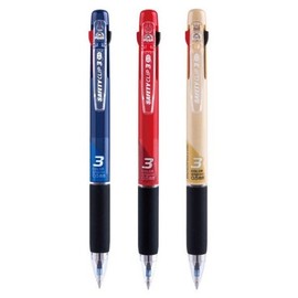 Safety Clip 3-Color Ballpoint Pen 0.5 Beige 1 Pen My Pen / 세이프티클립 3색볼펜 0.5 베이지 1자루 마이펜