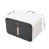 Toilet Paper Roll Box Cover Waterproof Punch Free Prevent Corrosion