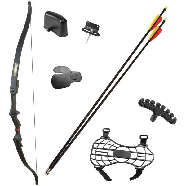 CenterPoint Archery ABY215 Sentinel Youth Recurve Bow, Right Hand , Black, 20 lbs