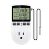 Timer Socket Thermostat Digital Temperature Controller EU Plug Outlet with